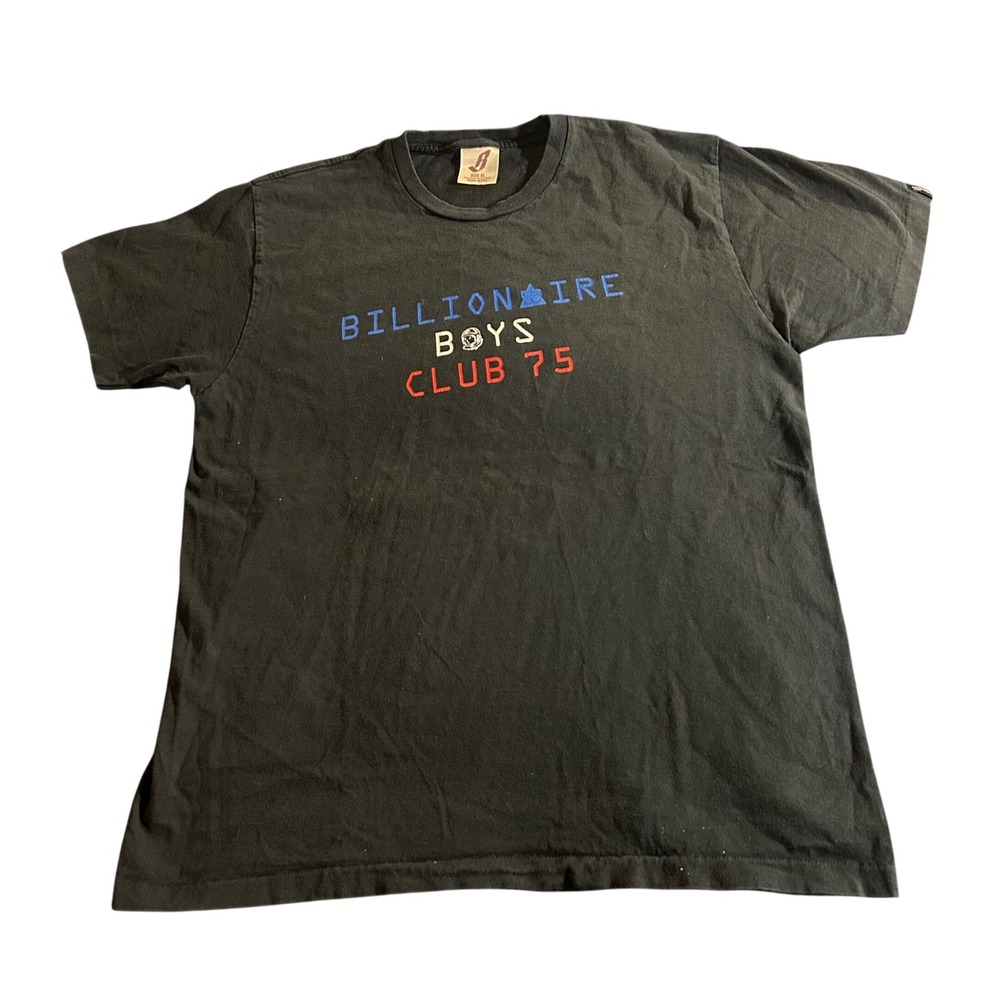 Billionaire Boys Club Club 75 Flagship Exclusive T-Shirt Black Mens XL USA Made